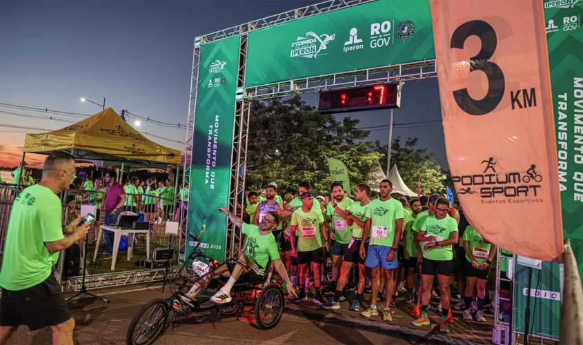 Corrida do Iperon reúne centenas de participantes