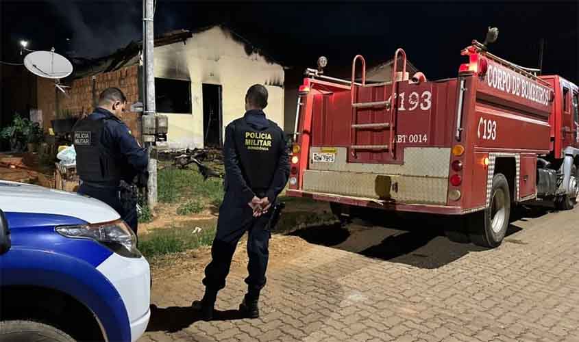 Incêndio em Jaru mata mulher de 54 anos carbonizada