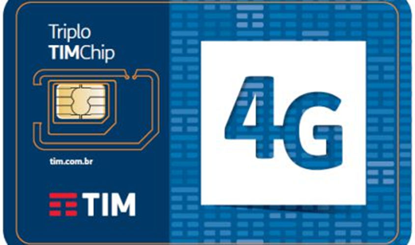 TIM cria portal para troca de chip 3G por 4G