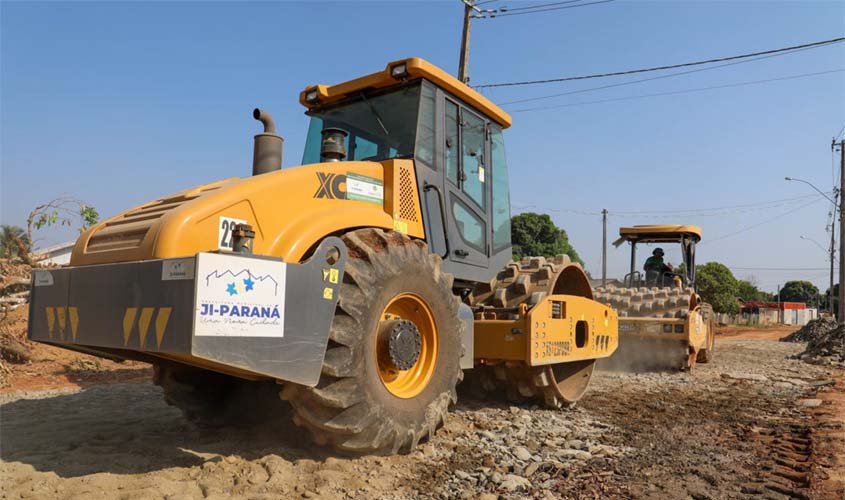 Obras avançam na preparação de ruas do bairro Boa Esperança