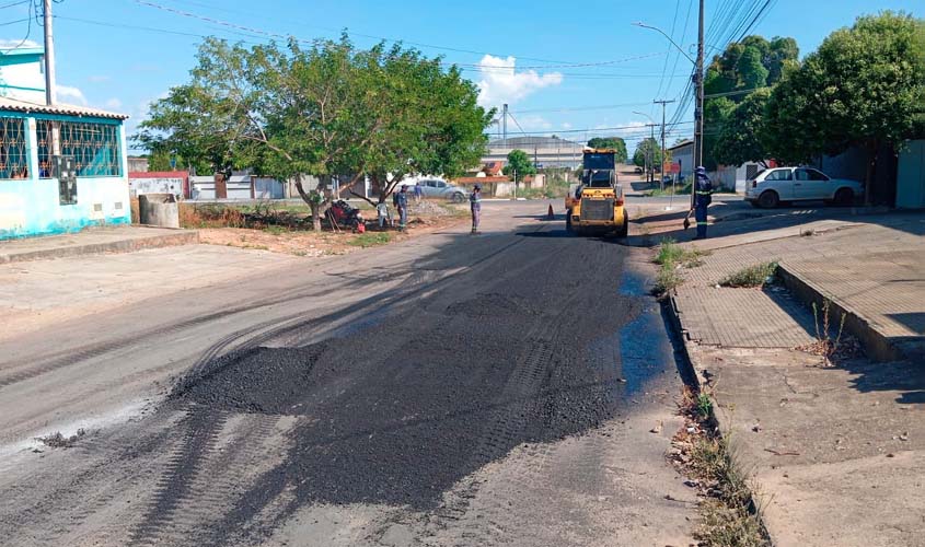Prefeito Affonso reforça recuperação de ruas em Ji-Paraná