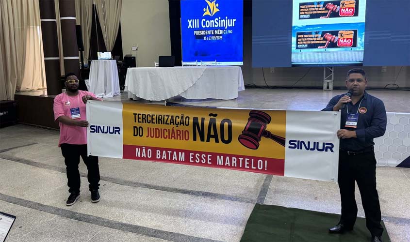 Sinjur lança campanha contra terceirização no Judiciário