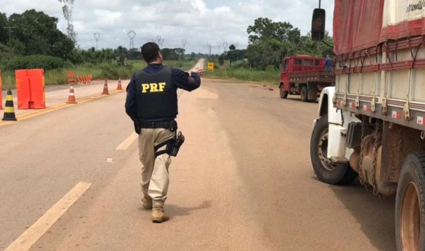 Haverá restrição de tráfego nas rodovias de pista simples no estado de Rondônia