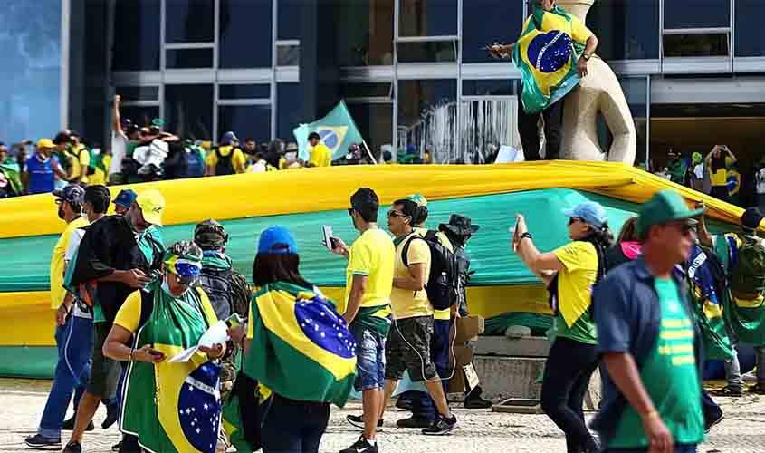 PF aponta falhas evidentes na segurança do DF nos atos de 8 de janeiro