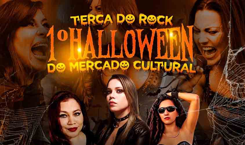 Hoje tem show o 1º Halloween no Mercado Cultural 