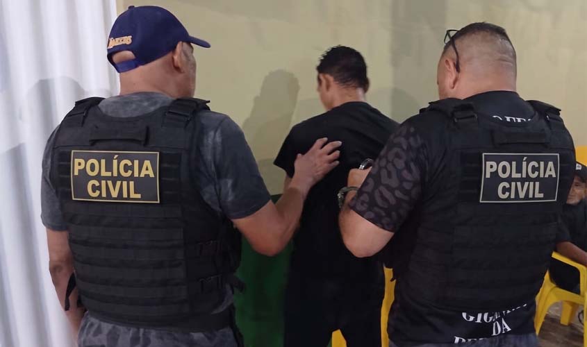 Polícia Civil prende homem por crimes contra mulher em Porto Velho