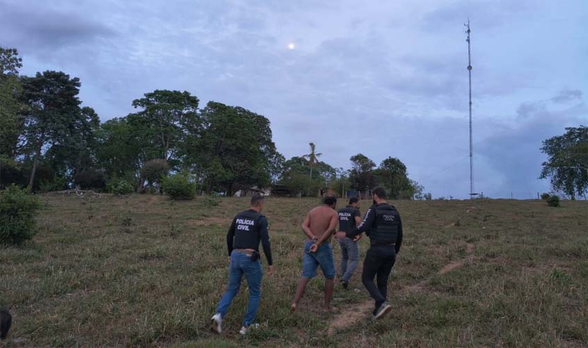 Polícia Civil prende foragido da Justiça em operação integrada