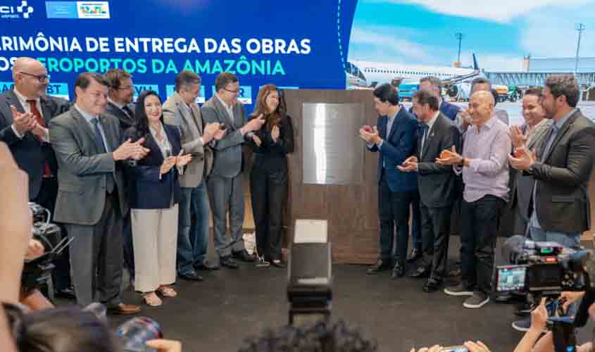 Prefeito Hildon Chaves participa da entrega das obras de melhorias e expansão no aeroporto de Porto Velho