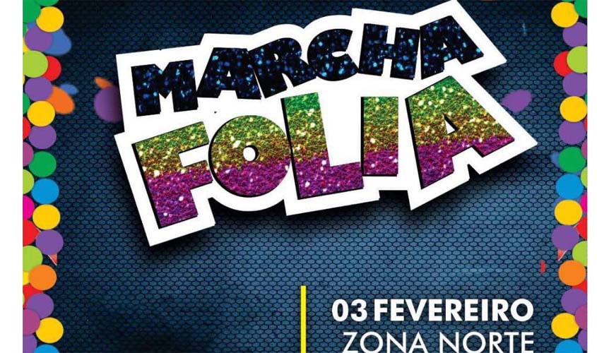 O Marcha Folia, gratuito, será sábado, no centro da cidade; tocará apenas marchinhas