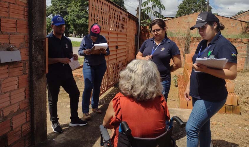 Governo do Estado realiza cadastro físico em bairros de Porto Velho para regularização fundiária