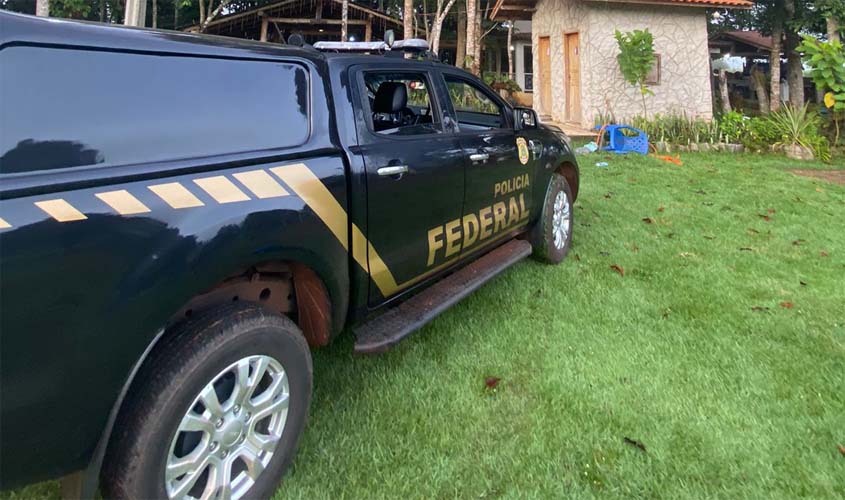 PF deflagra operação em combate à extração ilegal de madeira em terras da União, localizadas na região de Espigão D’Oeste/RO