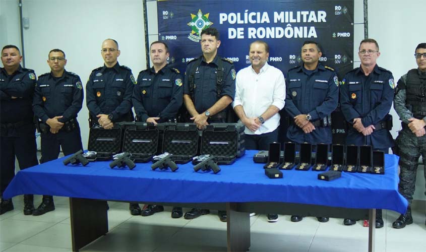 Recursos de Cirone Deiró garantem mais armas à PM