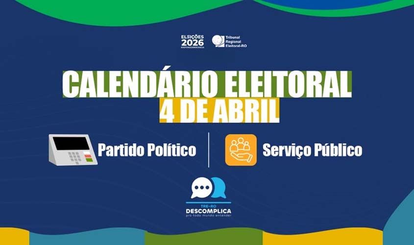 4 de abril é prazo crucial para candidatos