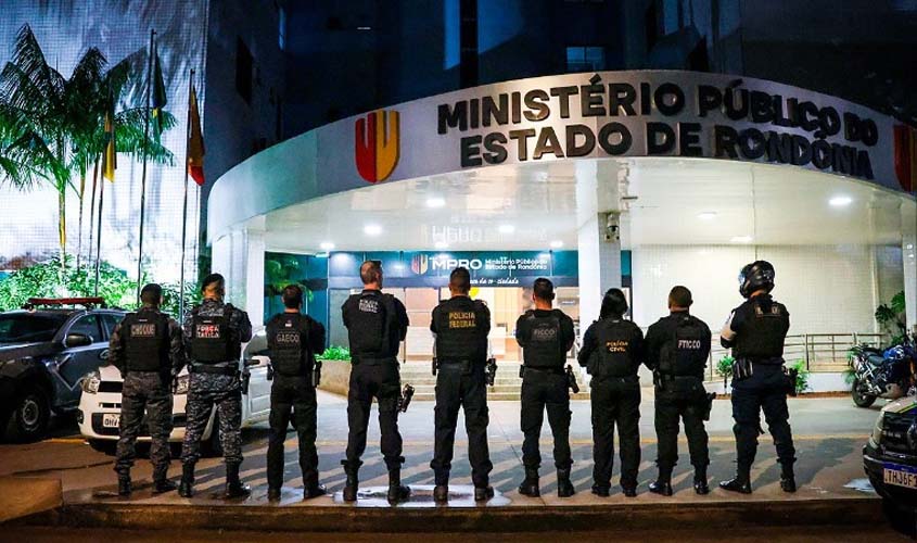 MPRO e forças de segurança deflagram operação 'Tribunal Vermelho'
