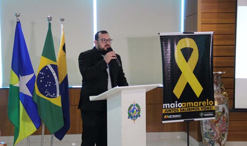 Movimento Maio Amarelo foi aberto oficialmente em Rondônia com o tema “Juntos Salvamos Vidas”