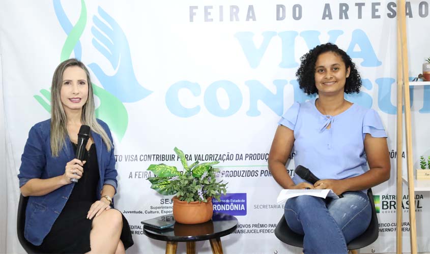 Feira do artesão Viva Cone Sul reuniu trabalho de 10 artesãos de RO