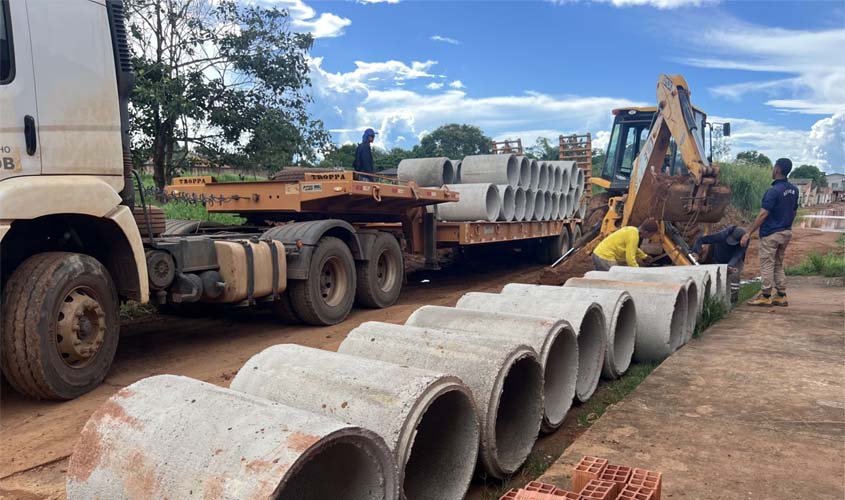 Prefeitura reforça drenagem na Calama contra alagamentos