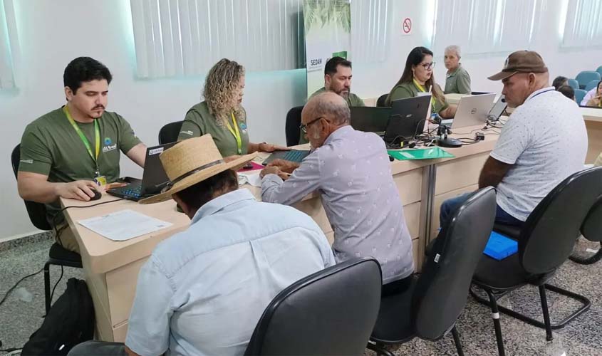 Município recebe ação ambiental e de regularização