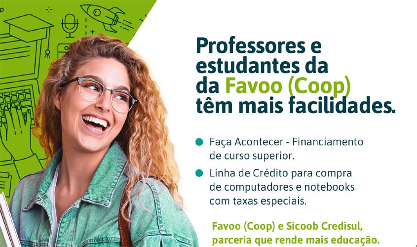 Sicoob Credisul oferece linhas de crédito estudantil para graduação e compra de notebooks e computadores