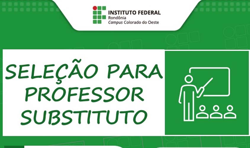 Campus seleciona professores substitutos de Língua Portuguesa e Matemática