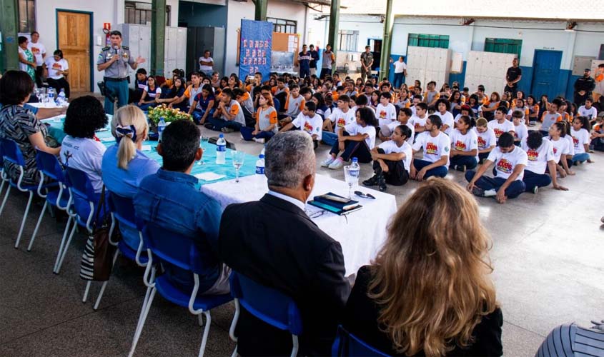 Projeto 'Escola Segura' está em fase de expansão e escolas fazem adesão, em Porto Velho