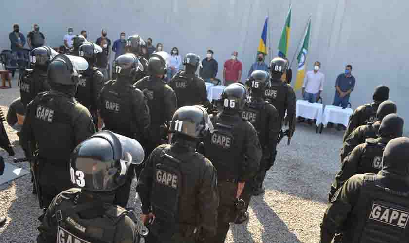 Sejus irá capacitar policiais penais para implantar GAPE na comarca de Guajará-Mirim