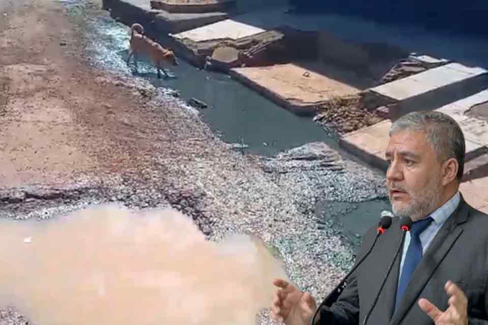 Fogaça cobra desentupimento urgente de bueiro no bairro Três Marias: “É questão de saúde pública”