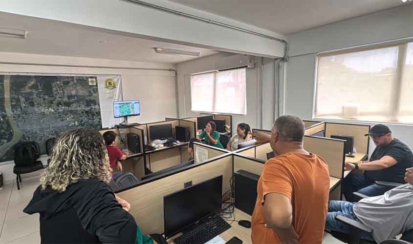 Sempog inicia atividades com equipe da Sema para o uso do SIG-PVH nas atividades de fiscalização ambiental