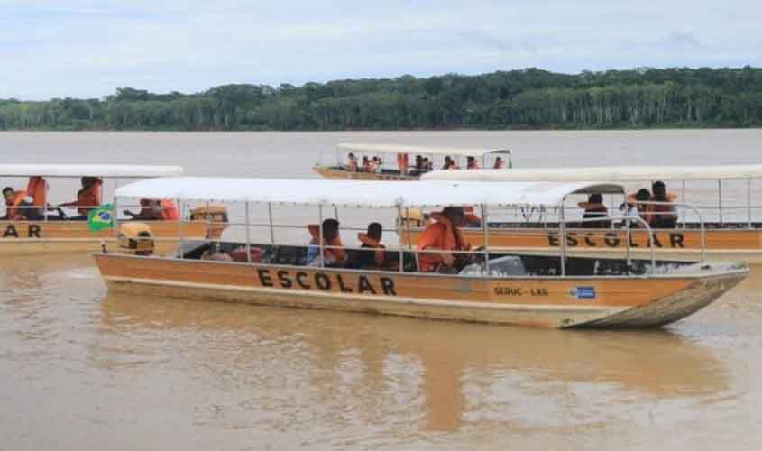 Recursos para o transporte escolar fluvial são autorizados pela Alero