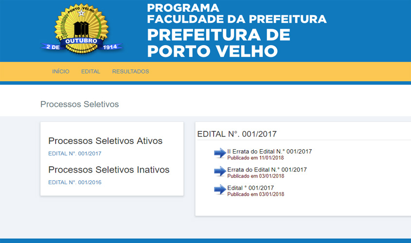 RECURSOS: Prazo para candidatos pré-selecionados da Faculdade da Prefeitura encerra nesta terça-feira