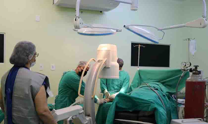 Mutirão de cirurgias ortopédicas será realizado pelo Governo de Rondônia no domingo, 1º, em Porto Velho