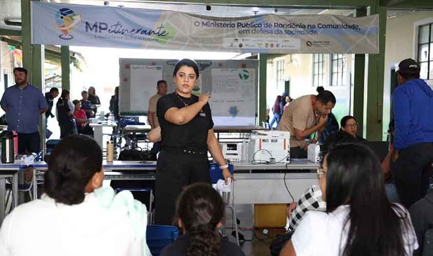 Serviços essenciais e escuta à população marcam ação do MP Itinerante em Cabixi