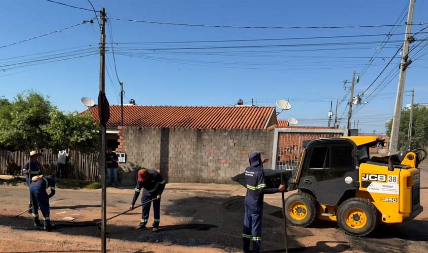 Obras de recuperação asfáltica são ampliadas