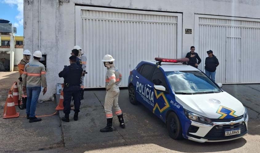 Fiscalização identifica furto de energia em Porto Velho
