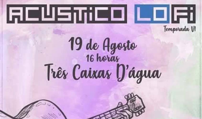 Projeto acústico Lo-Fi será realizado neste domingo no Espaço Alternativo