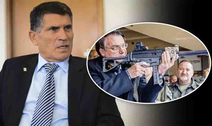 'Bolsonaro cometeu crime comum ao estimular que população se arme como opção política', diz Santos Cruz