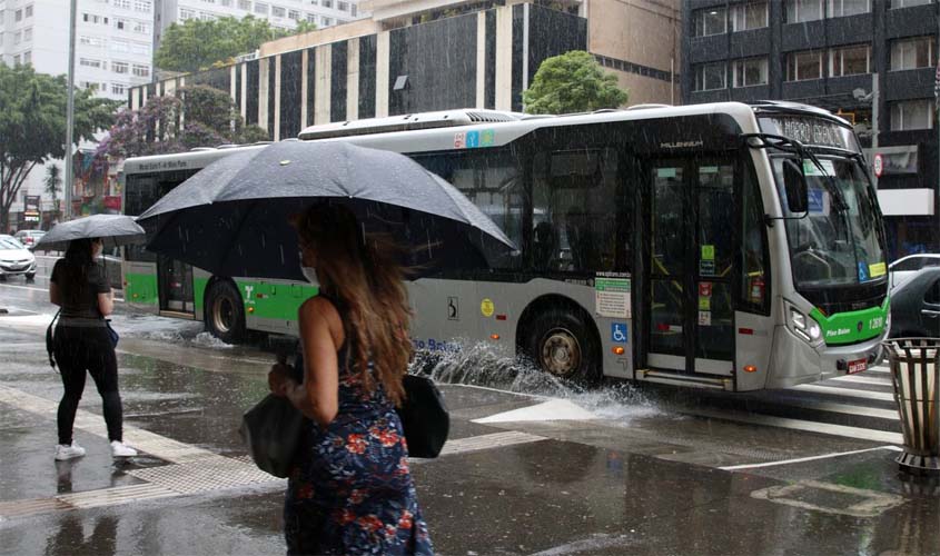 Meteorologia prevê chuvas no Sul e em parte da Região Norte