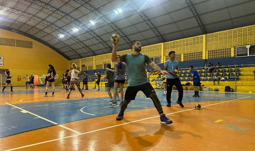 Times de handebol de Porto Velho se preparam para os Jogos Intermunicipais de Rondônia