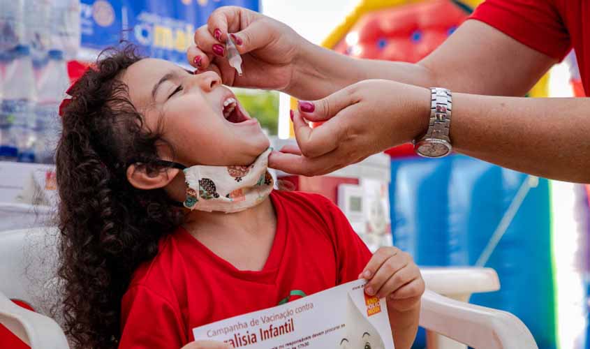 Prazo da Campanha Nacional contra a Poliomielite e Multivacinação é prorrogado na capital