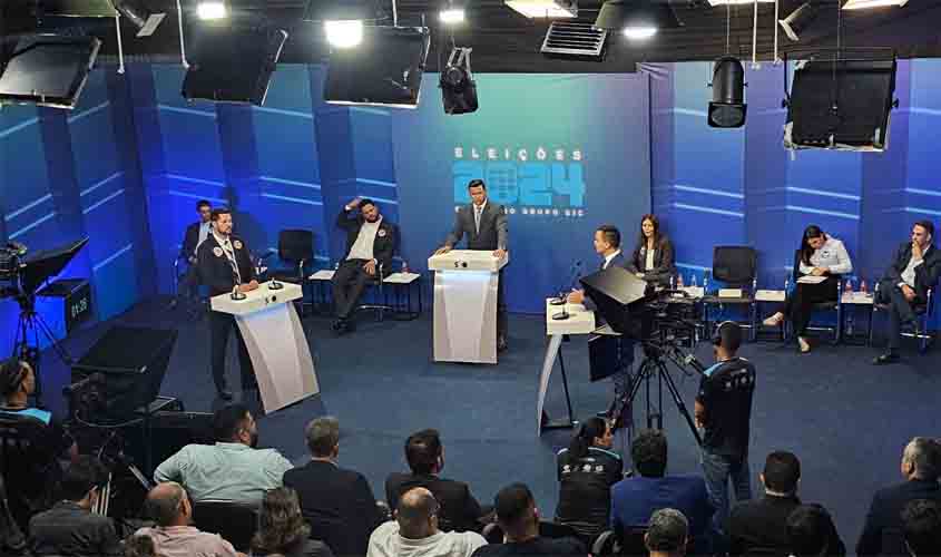 Debate da SIC TV reúne candidatos à prefeitura de Porto Velho e movimenta o cenário eleitoral com ampla participação popular