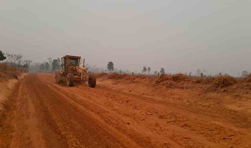 Obras de manutenção realizadas pelo governo de RO garantem melhorias na mobilidade dos usuários na Rodovia-420