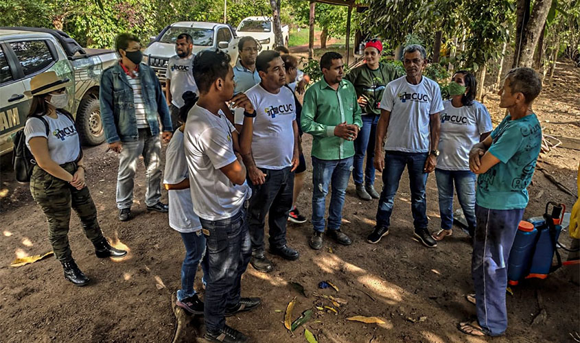 Sedam promove intercâmbio de conhecimento com moradores da Reserva Pacaás Novos