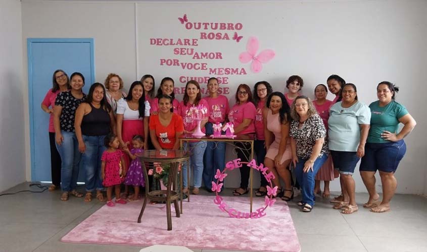 Secretaria Municipal de Assistência Social realiza ação em alusão ao Outubro Rosa