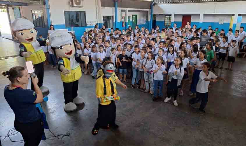 Ações Educativas do Detran-RO promovem consciência no trânsito