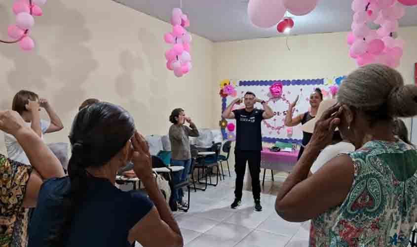 Cras Elizabeth Paranhos realiza o encontro 'Idoso Ativo'