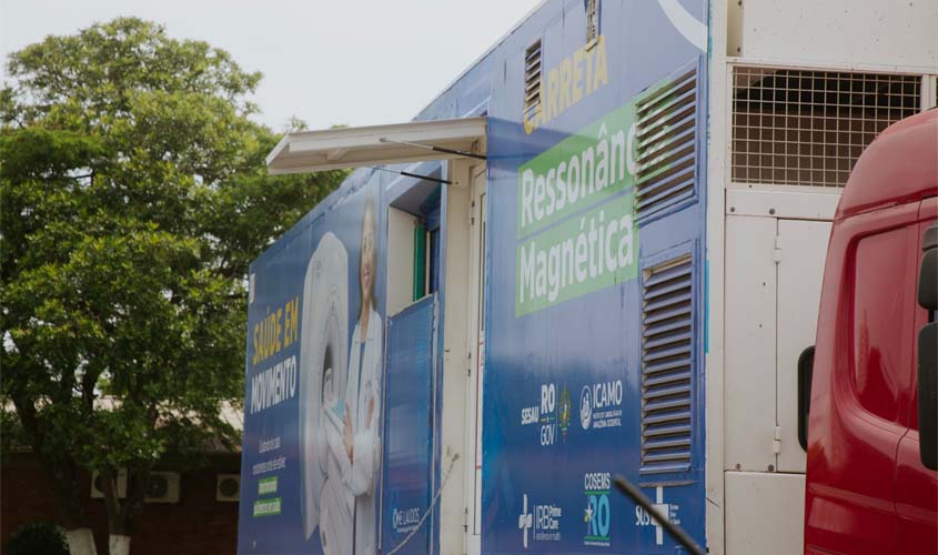 Carreta da Ressonância atende pacientes do Cone Sul