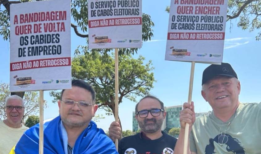 Vice do SINSEMPRO participa da Marcha Nacional