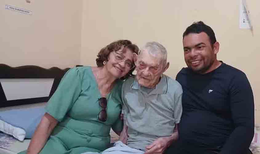 Aos 112 anos, homem mais velho do mundo é do Ceará