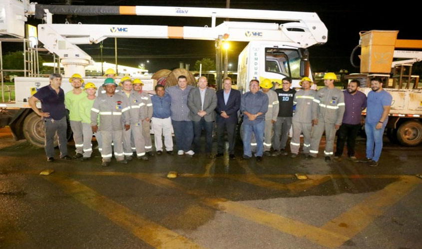 Prefeito Hildon Chaves destaca atendimento em mais de 30 mil pontos de luz