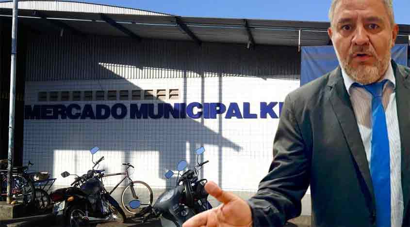 Banheiros do Mercado do KM 1 são alvo de reclamações e Vereador Fogaça pede limpeza imediata